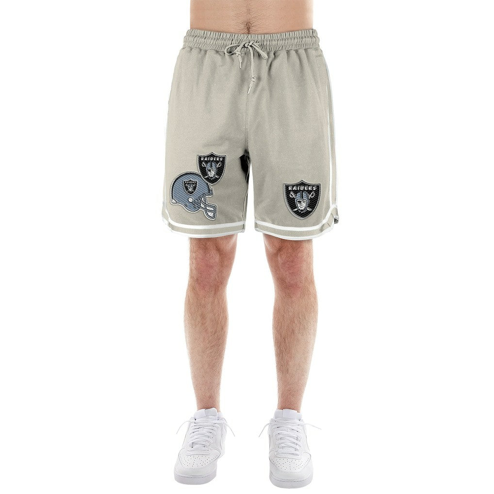 Las Vegas Raiders New Era Stone Multi Patch Shorts