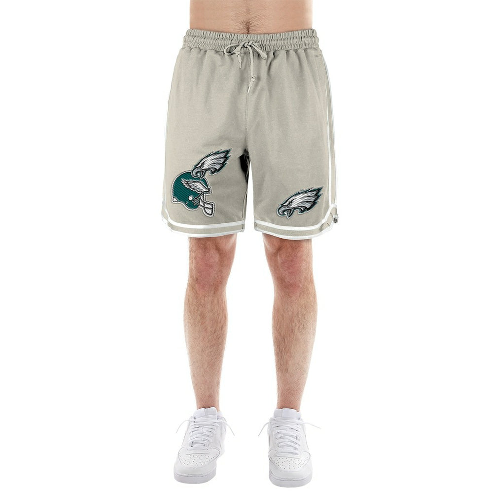 Philadelphia Eagles New Era Stone Multi Patch Shorts