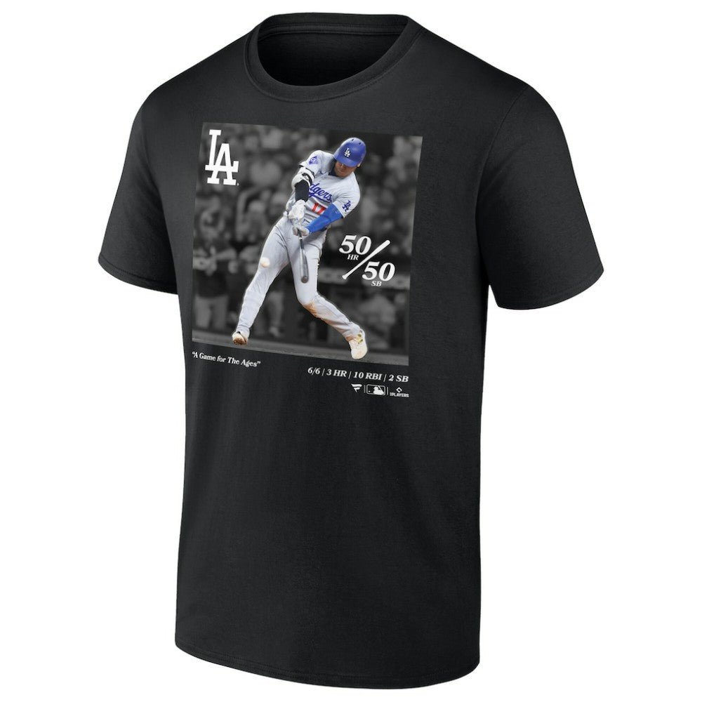 Shohei Ohtani Los Angeles Dodgers A Game for the Ages T-Shirt | MLB Discount