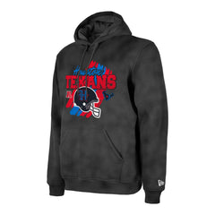 Houston Texans New Era Identity Helmet Enzyme Washed Pullover Hoodie