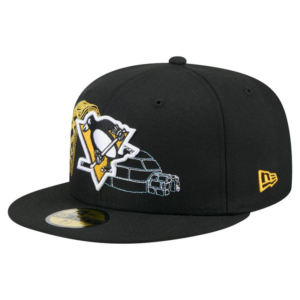 Pittsburgh Penguins New Era State Stitch 59FIFTY Fitted Hat Online