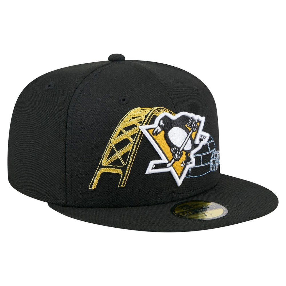 Pittsburgh Penguins New Era State Stitch 59FIFTY Fitted Hat Online