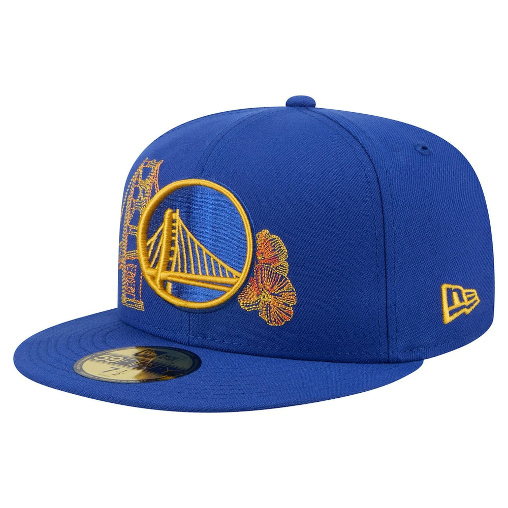 Golden State Warriors State Stitch 59FIFTY Fitted Hat sale Online
