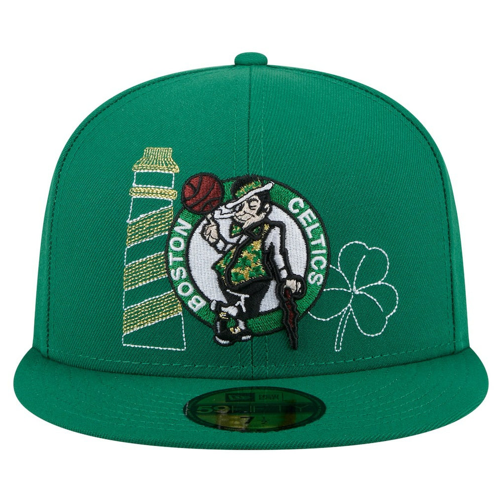 Boston Celtics State Stitch 59FIFTY Fitted Hat Outlet