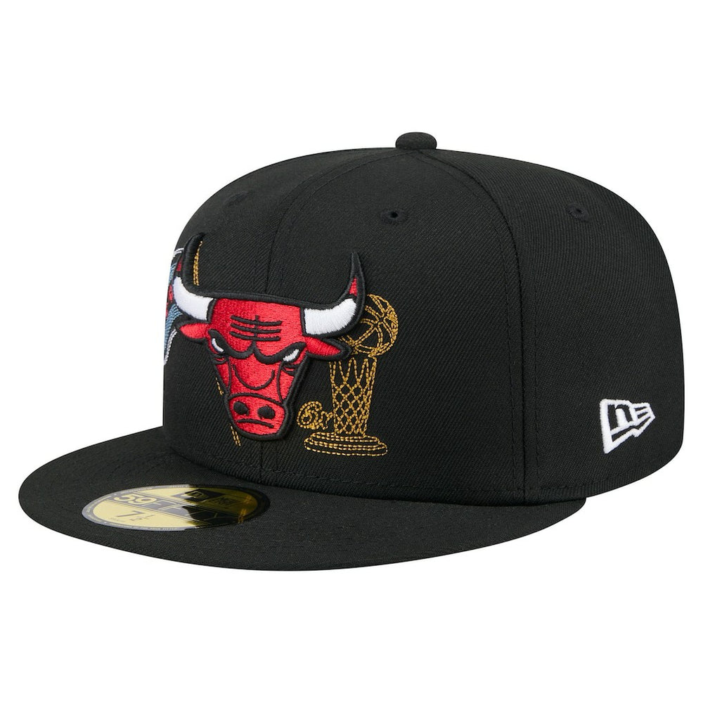 Chicago Bulls State Stitch 59FIFTY Fitted Hat On Sale