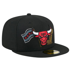 Chicago Bulls State Stitch 59FIFTY Fitted Hat On Sale