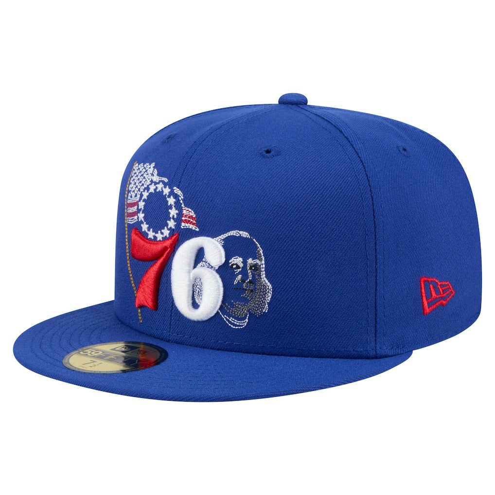 Philadelphia 76ers State Stitch 59FIFTY Fitted Hat Online