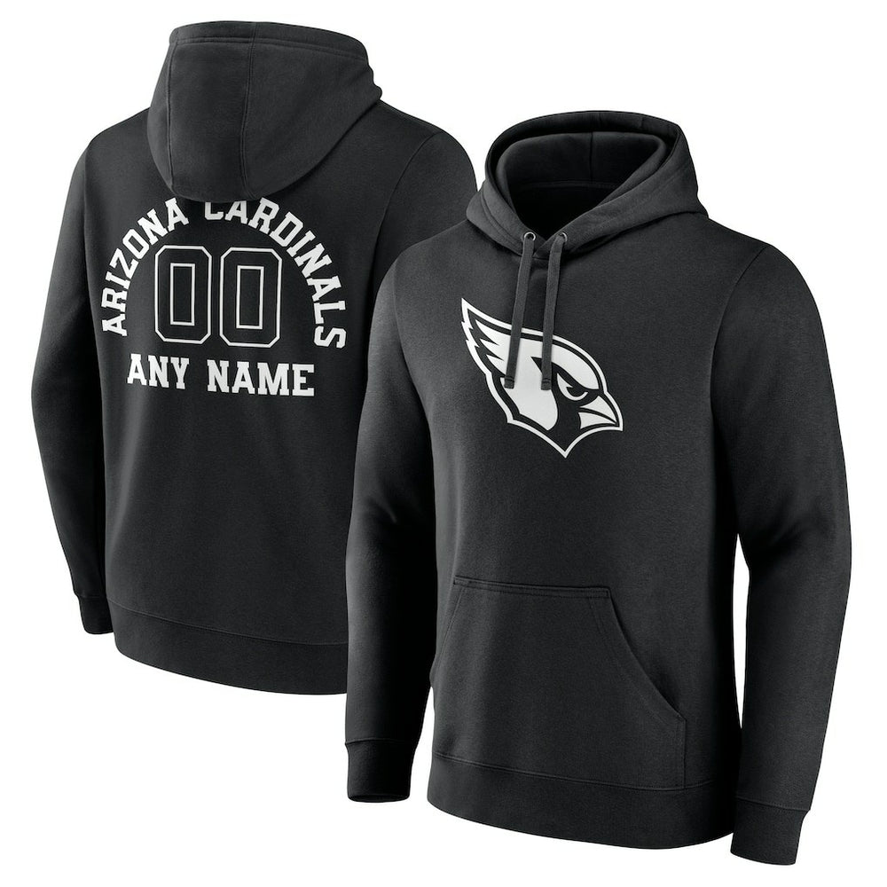 Arizona Cardinals  Personalized Name & Number Pullover Hoodie