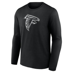 Atlanta Falcons  Personalized Name & Number Monochrome Long Sleeve T-Shirt