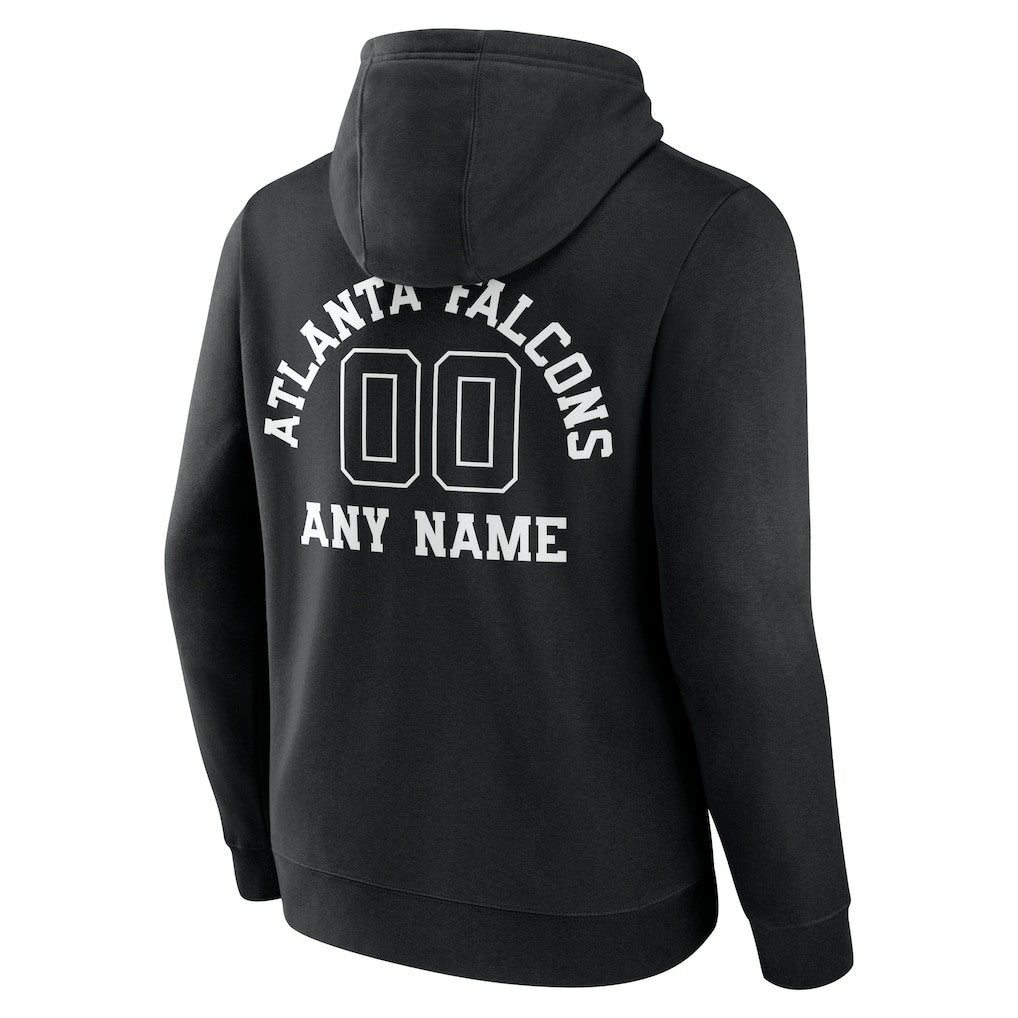 Atlanta Falcons  Personalized Name & Number Pullover Hoodie