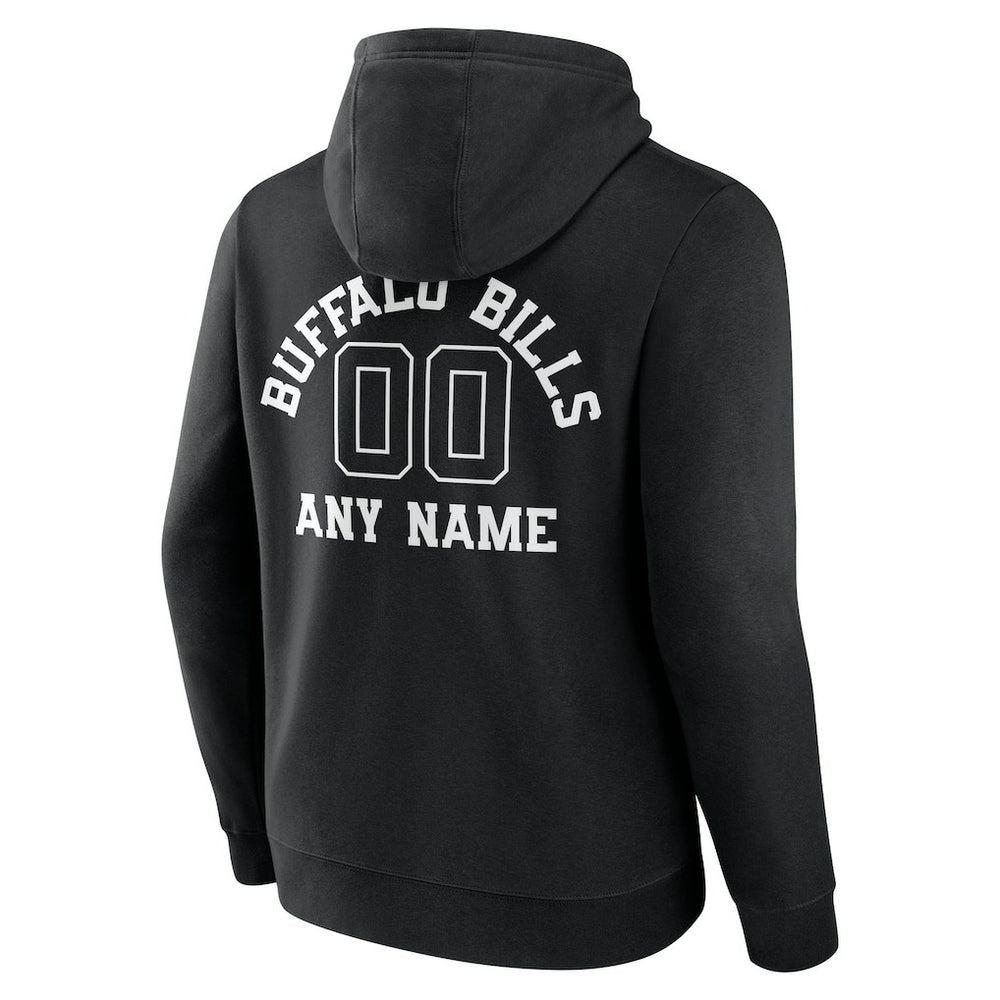 Buffalo Bills  Personalized Name & Number Pullover Hoodie