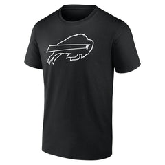 Buffalo Bills  Personalized Name & Number Monochrome T-Shirt