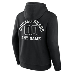 Chicago Bears  Personalized Name & Number Pullover Hoodie