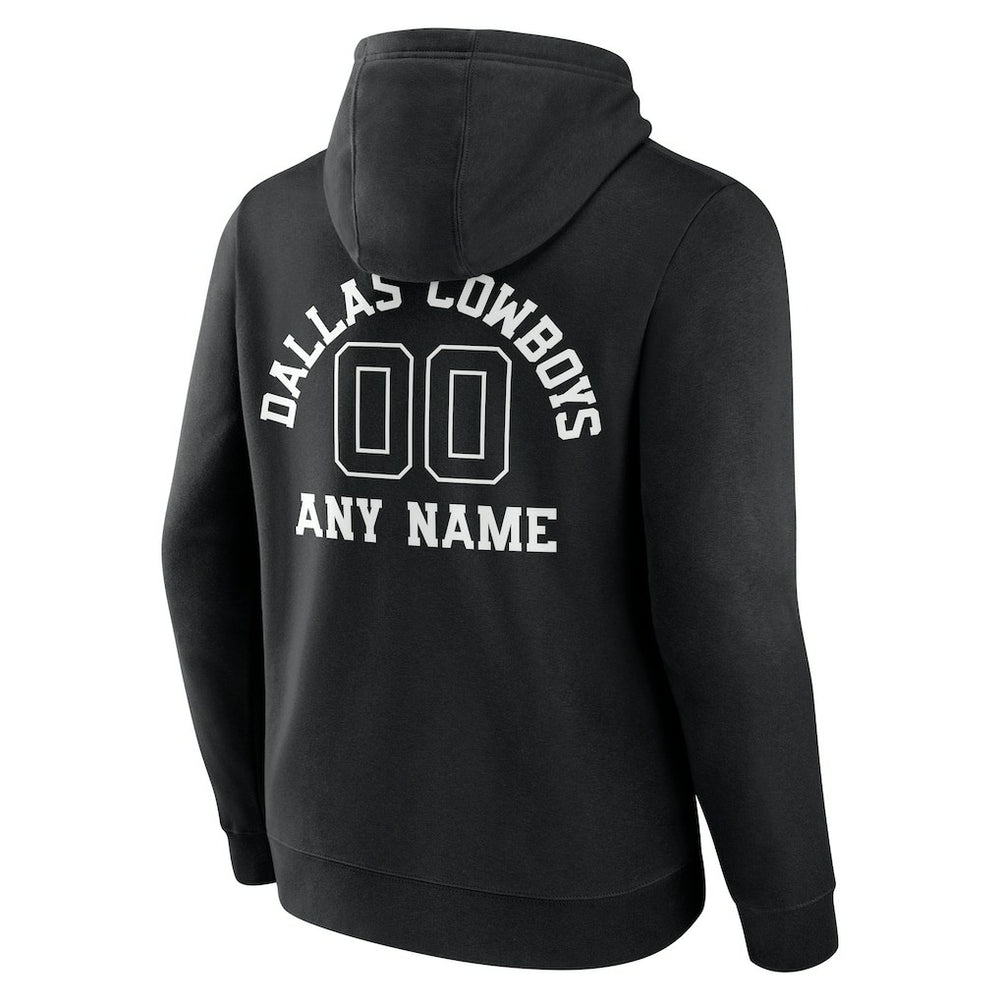 Dallas Cowboys  Personalized Name & Number Pullover Hoodie