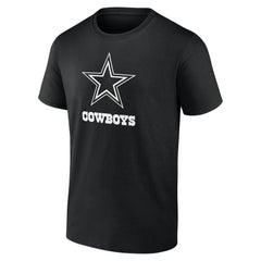 Dallas Cowboys  Personalized Name & Number Monochrome T-Shirt