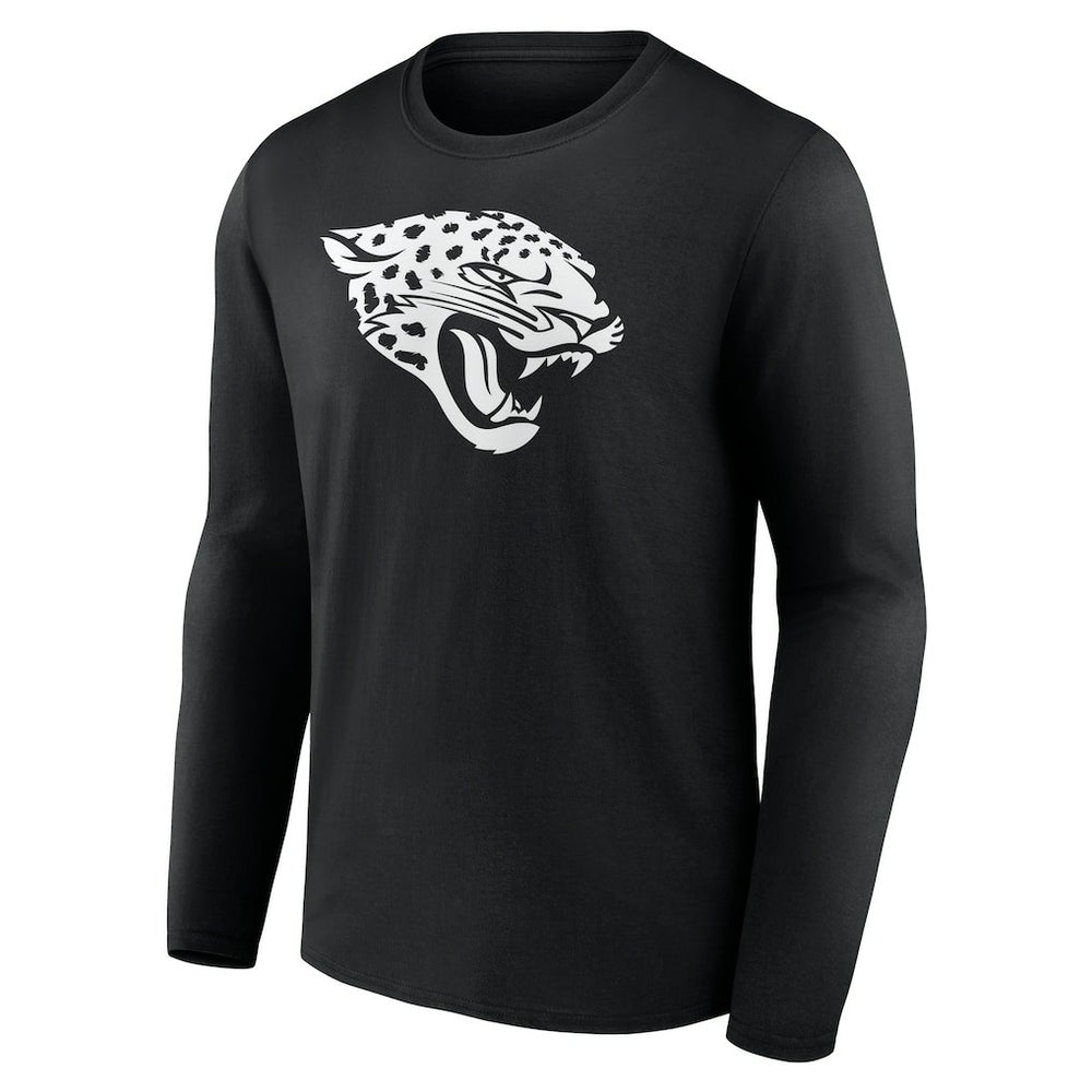 Jacksonville Jaguars  Personalized Name & Number Monochrome Long Sleeve T-Shirt