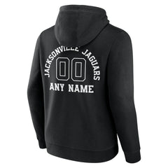 Jacksonville Jaguars  Personalized Name & Number Pullover Hoodie