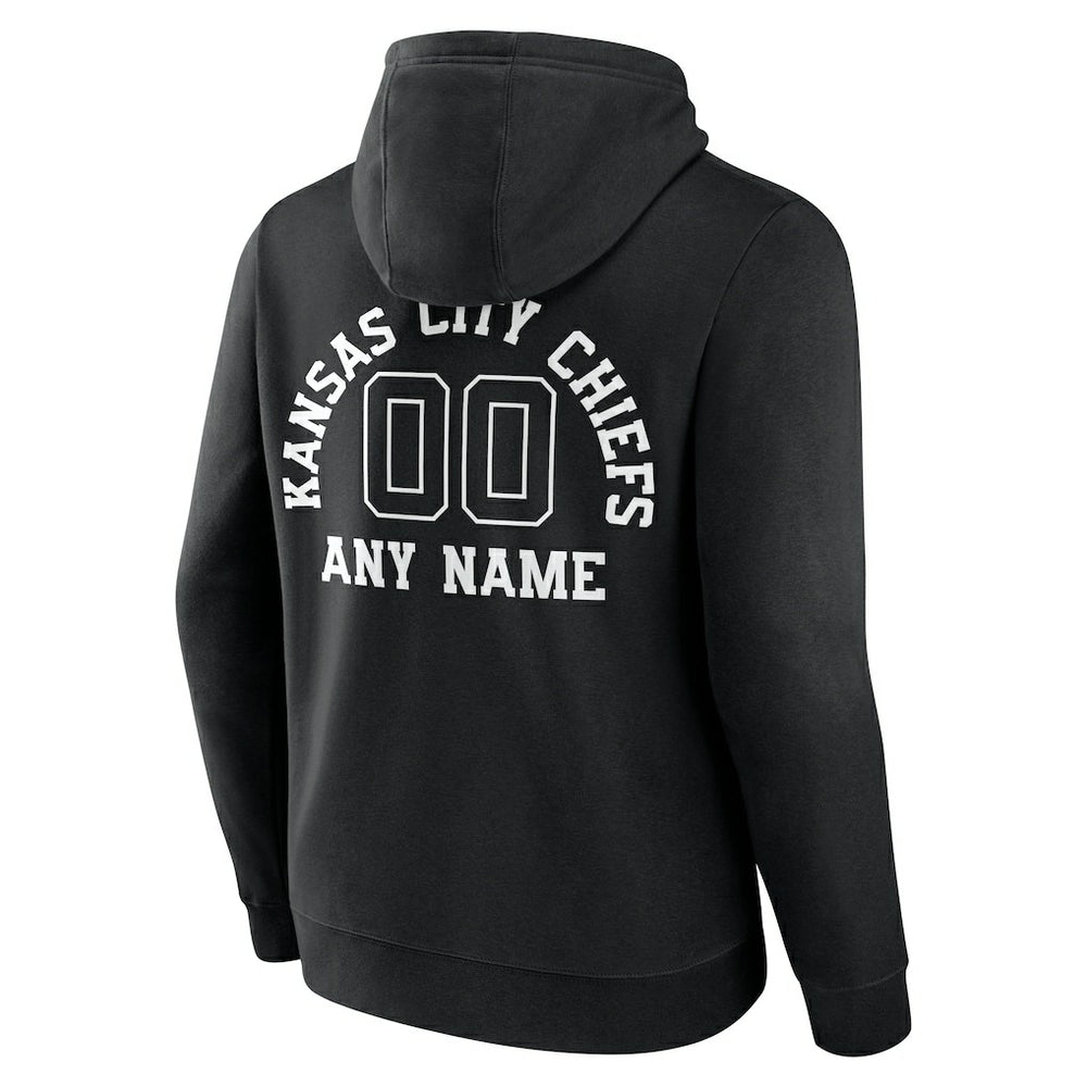 Kansas City Chiefs  Personalized Name & Number Pullover Hoodie