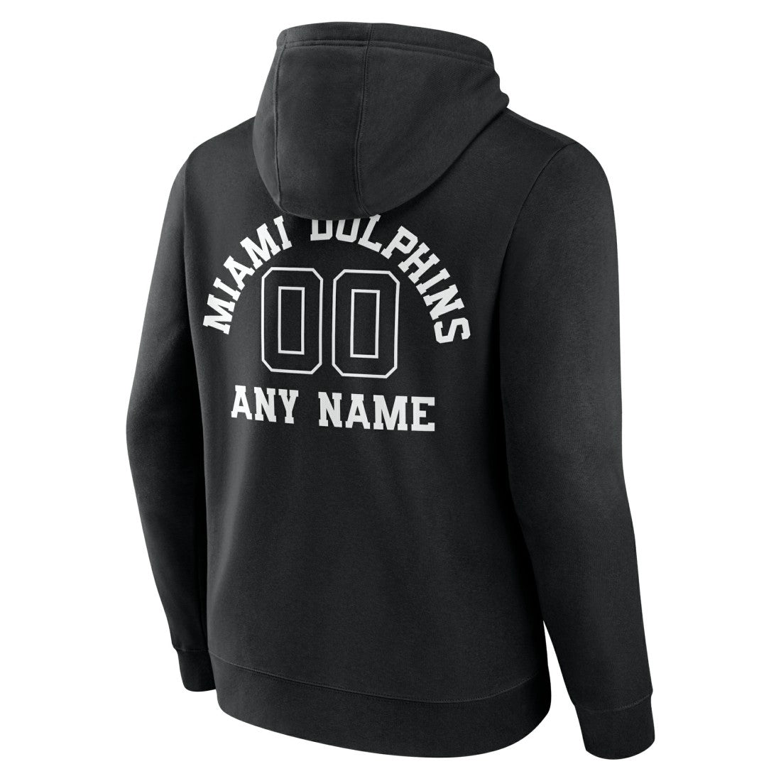 Miami Dolphins  Personalized Name & Number Pullover Hoodie