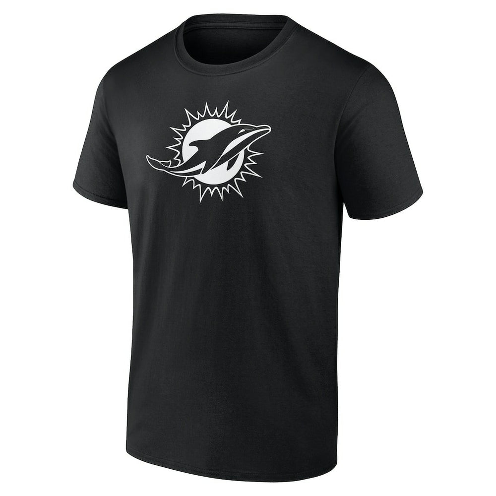 Miami Dolphins  Personalized Name & Number Monochrome T-Shirt