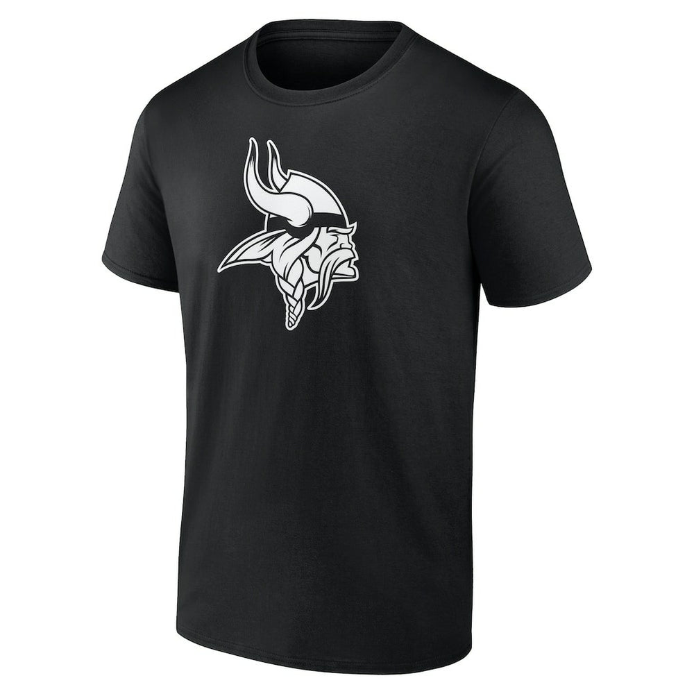 Minnesota Vikings  Personalized Name & Number Monochrome T-Shirt