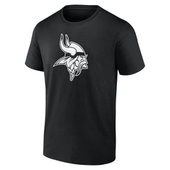 Minnesota Vikings  Personalized Name & Number Monochrome T-Shirt