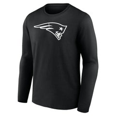 New England Patriots  Personalized Name & Number Monochrome Long Sleeve T-Shirt