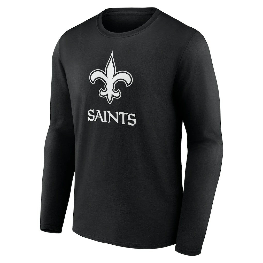New Orleans Saints  Personalized Name & Number Monochrome Long Sleeve T-Shirt
