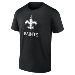 New Orleans Saints  Personalized Name & Number Monochrome T-Shirt