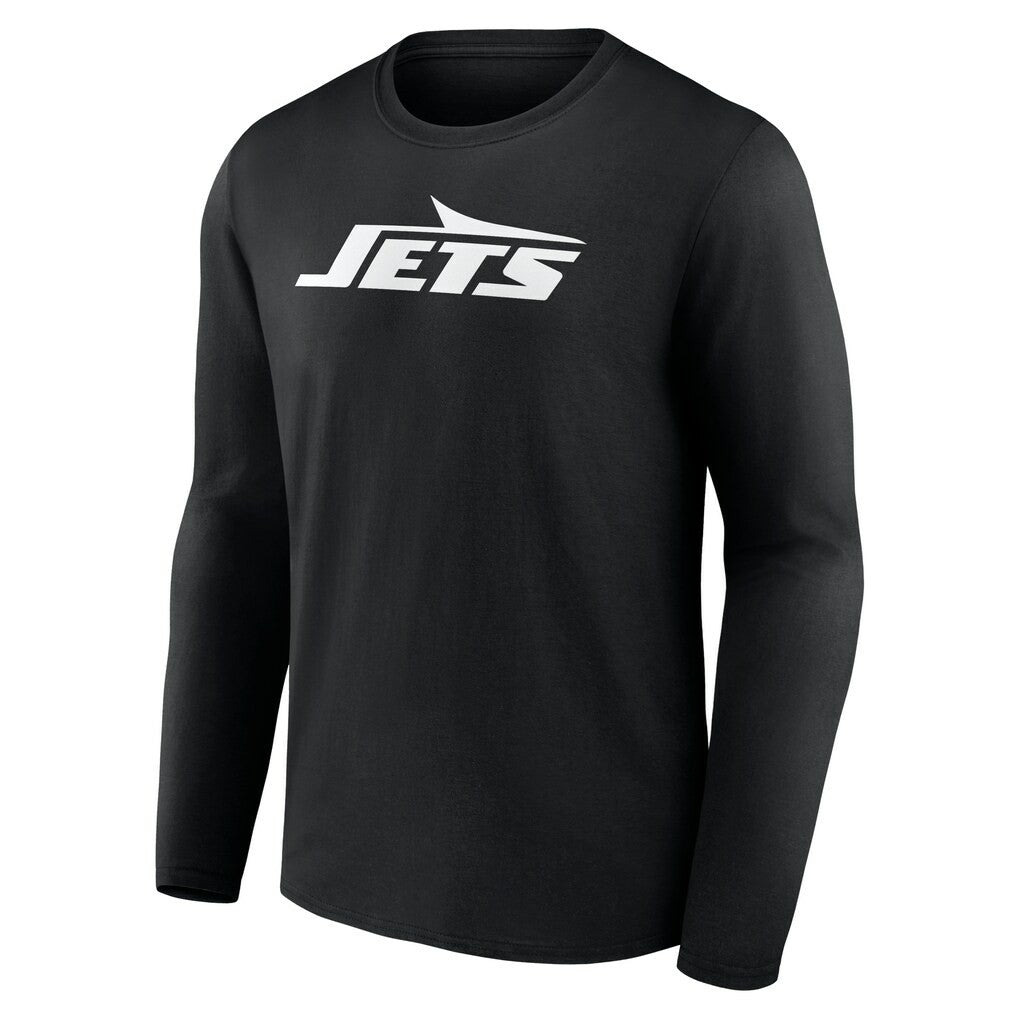 New York Jets  Personalized Name & Number Monochrome Long Sleeve T-Shirt