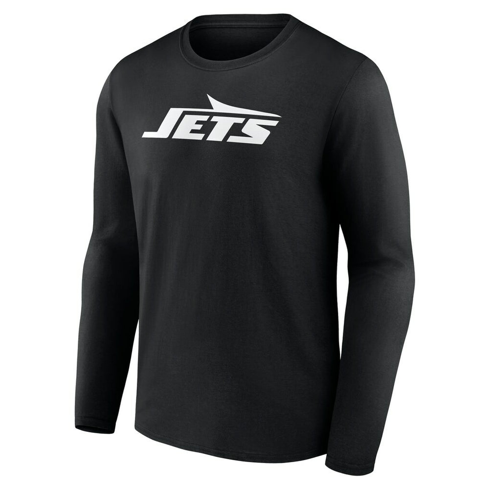 New York Jets  Personalized Name & Number Monochrome Long Sleeve T-Shirt