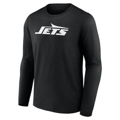 New York Jets  Personalized Name & Number Monochrome Long Sleeve T-Shirt