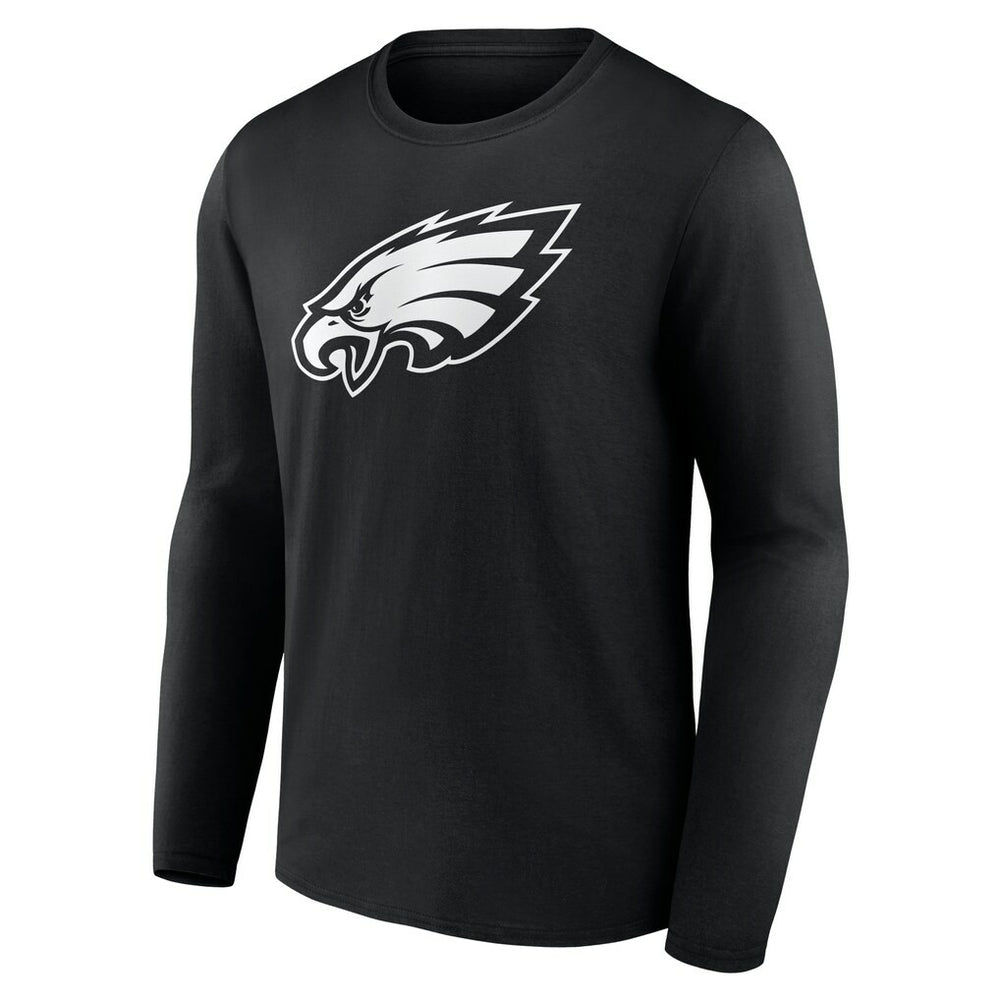 Philadelphia Eagles  Personalized Name & Number Monochrome Long Sleeve T-Shirt