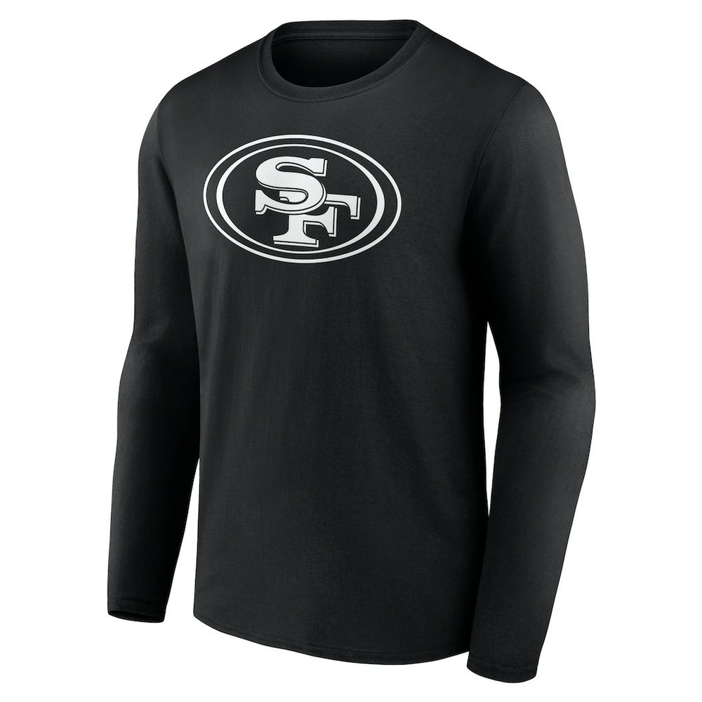 San Francisco 49ers  Personalized Name & Number Monochrome Long Sleeve T-Shirt