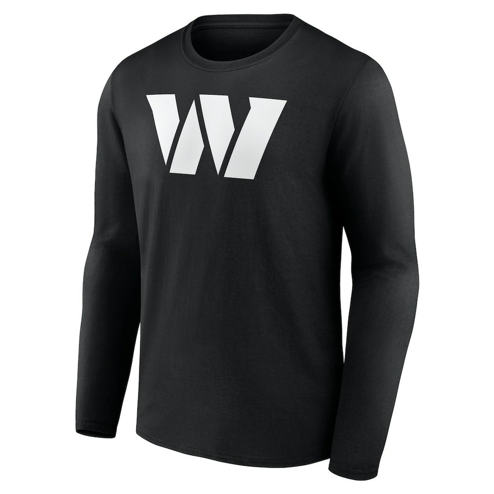 Washington Commanders  Personalized Name & Number Monochrome Long Sleeve T-Shirt