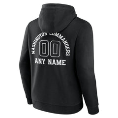 Washington Commanders  Personalized Name & Number Pullover Hoodie