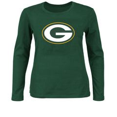 Green Bay Packers Fanatics Women's Plus Size Long Sleeve T-Shirt