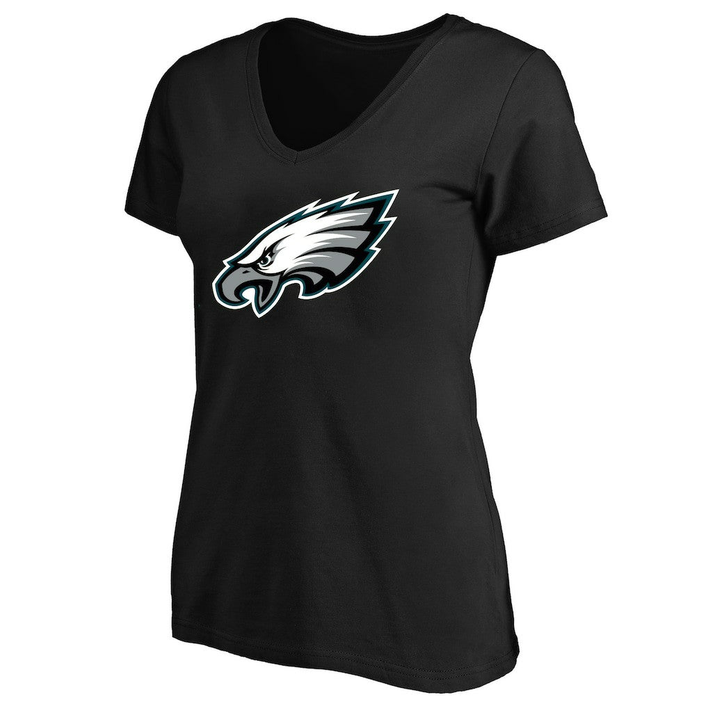 Philadelphia Eagles Fanatics Women's Plus Size V-Neck T-Shirt