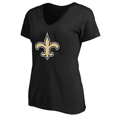 New Orleans Saints Fanatics Women's Plus Size V-Neck T-Shirt