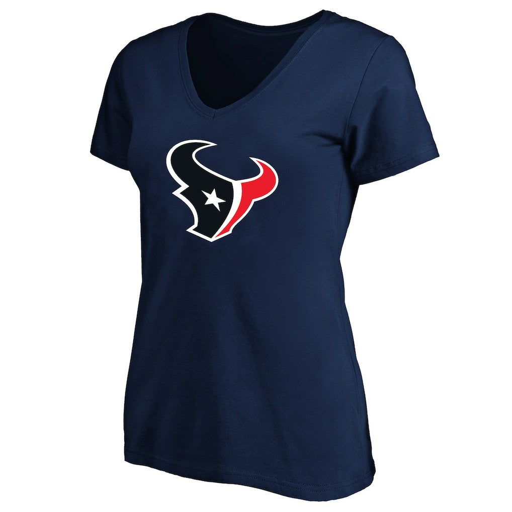 Houston Texans Fanatics Women's Plus Size V-Neck T-Shirt