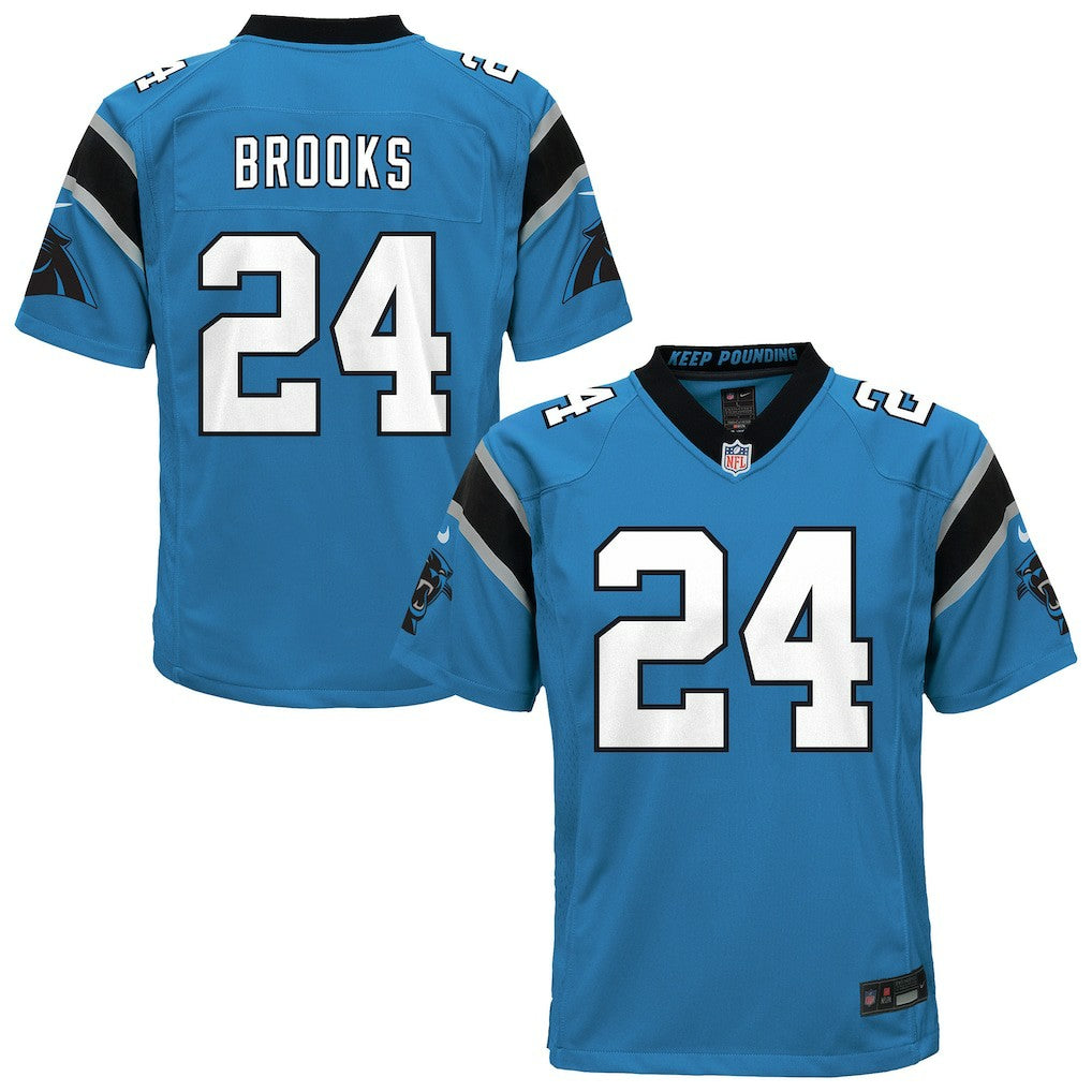 Carolina Panthers Nike Jonathon Brooks  Youth Game Jersey