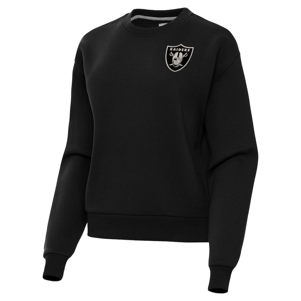 Las Vegas Raiders  Antigua Women's Victory Pullover Sweatshirt