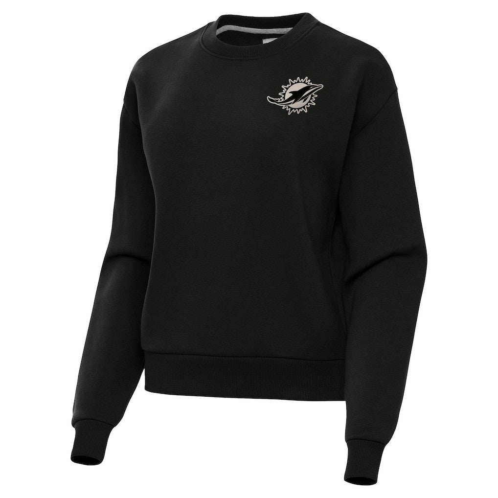 Miami Dolphins  Antigua Women's Victory Pullover Sweatshirt