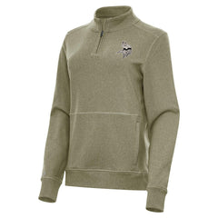 Minnesota Vikings  Antigua Women's Crush Quarter-Zip Top
