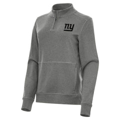 New York Giants  Antigua Women's Crush Quarter-Zip Top
