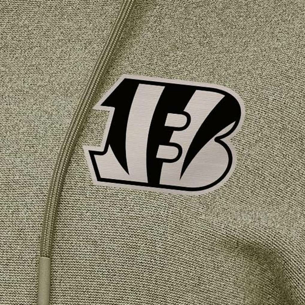 Cincinnati Bengals  Antigua Women's Justice Pullover Hoodie