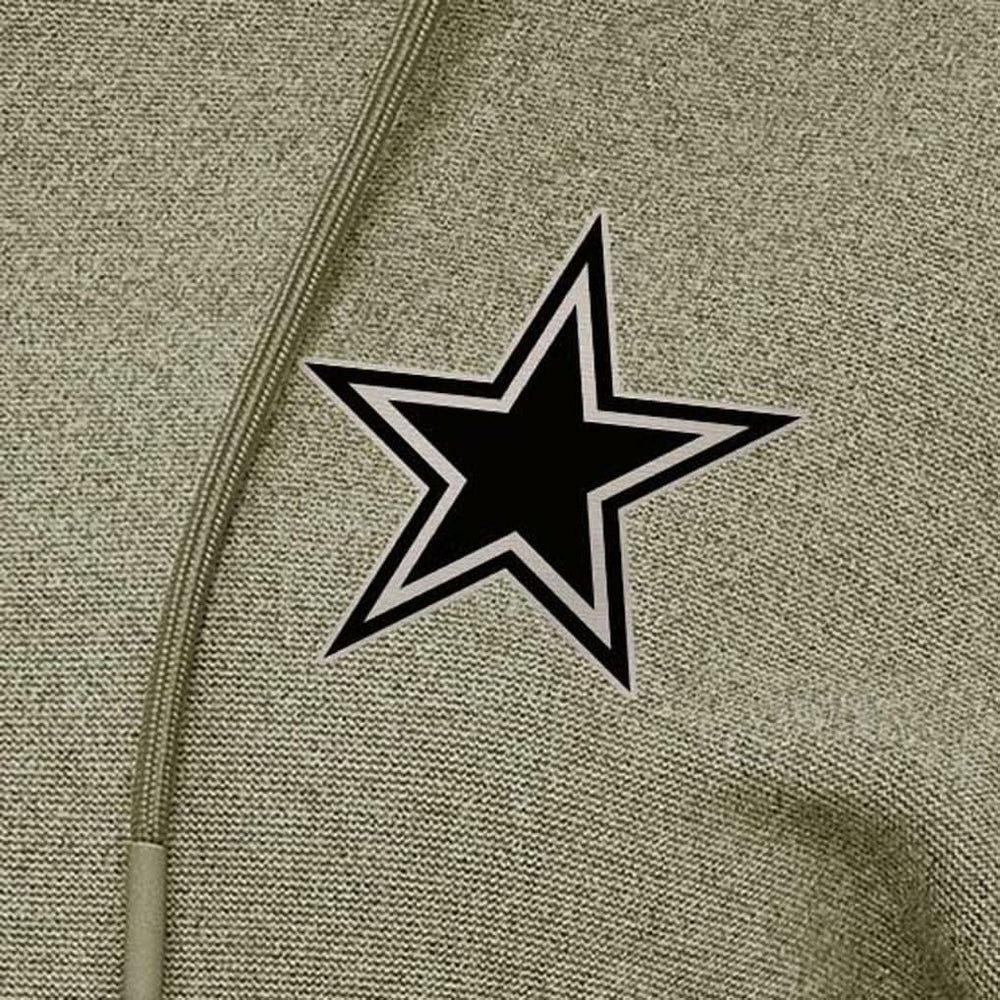 Dallas Cowboys  Antigua Women's Justice Pullover Hoodie