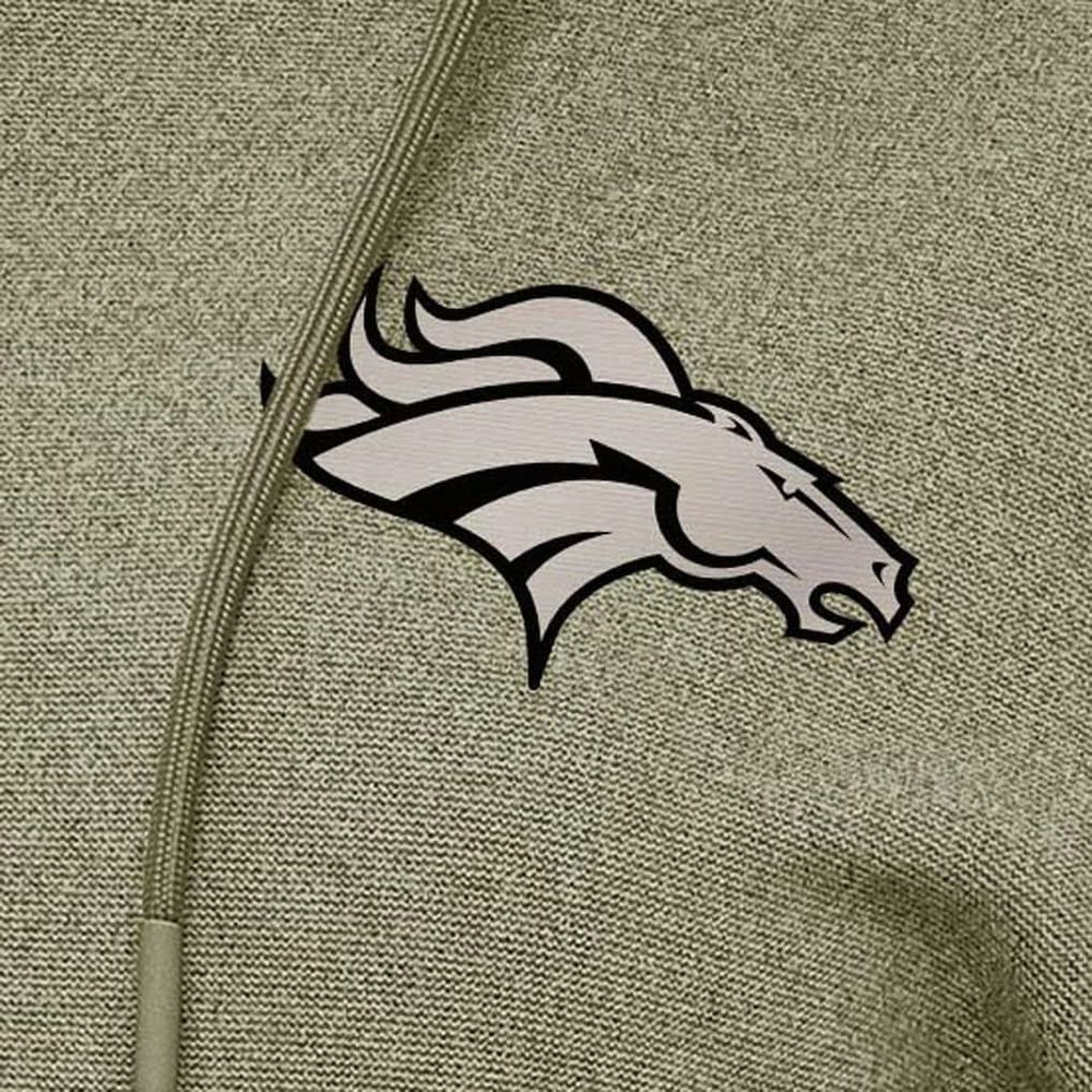 Denver Broncos  Antigua Women's Justice Pullover Hoodie