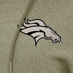 Denver Broncos  Antigua Women's Justice Pullover Hoodie