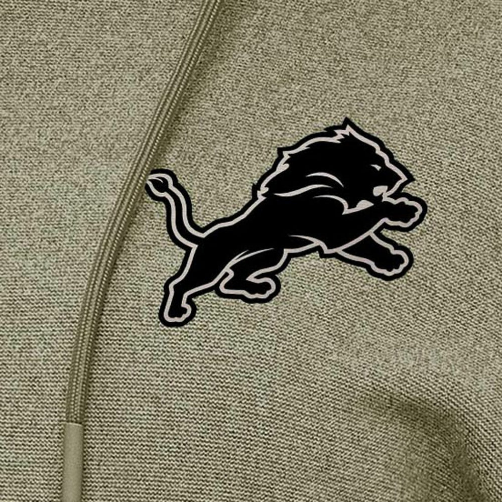 Detroit Lions  Antigua Women's Justice Pullover Hoodie